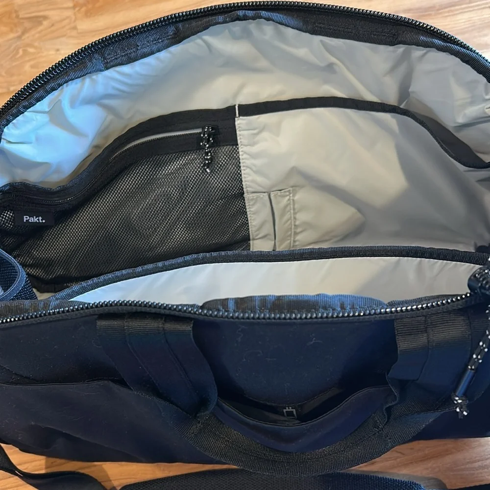 Black Pakt 25L Travel Duffel